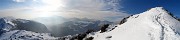 46 Sulla cresta sud-est innevata